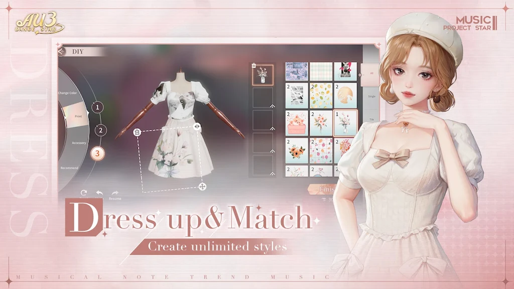 唱舞星计划国际服游戏免费下载(AU3 Dance Star) v2.0.0.3 安卓版