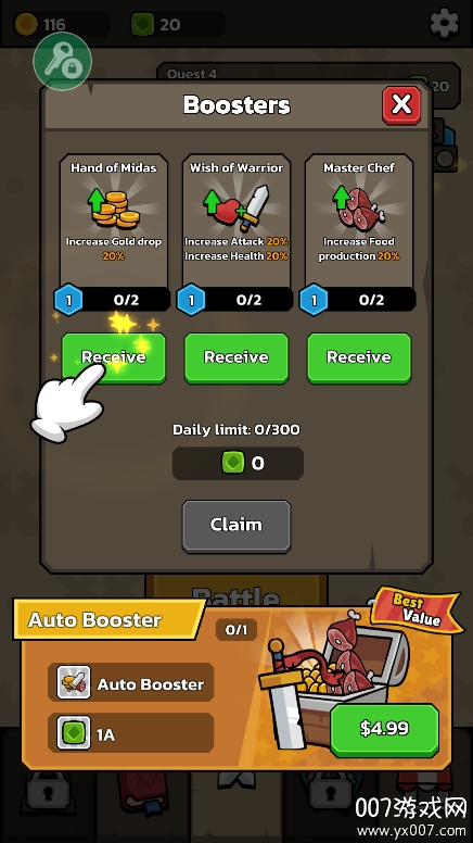 火柴人进化手游货币不减反增版下载 v1.1.4 免费版