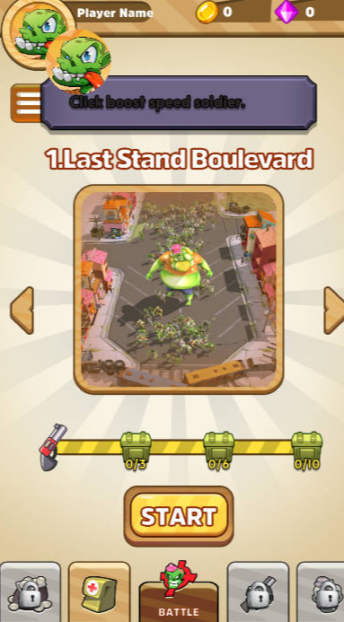 僵尸战斗合并免广告版下载(Zombattle Merge) v0.1 免费版