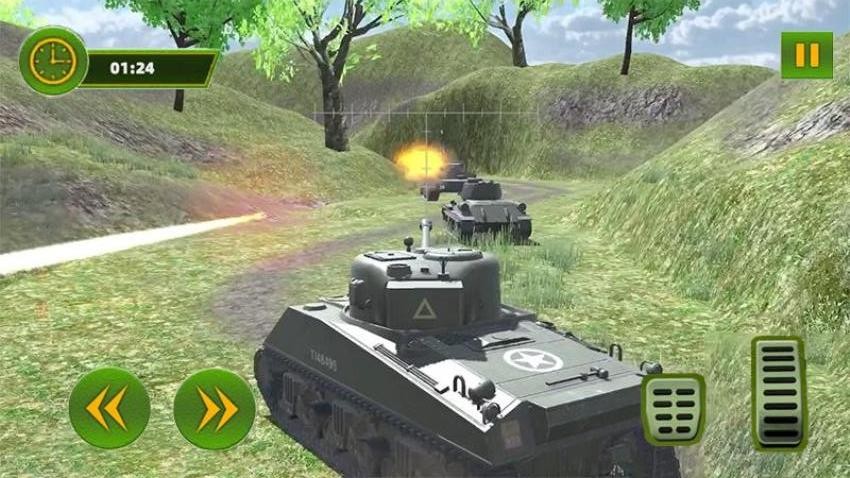 坦克战争模拟游戏下载安装 v1.0 安卓版