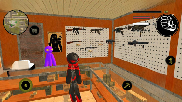 火柴人超级绳索英雄手机版下载 v1.0 安卓版