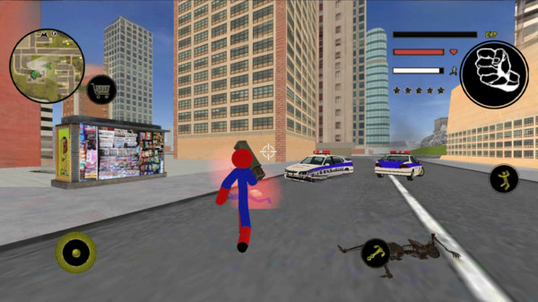 火柴人超级绳索英雄手机版下载 v1.0 安卓版