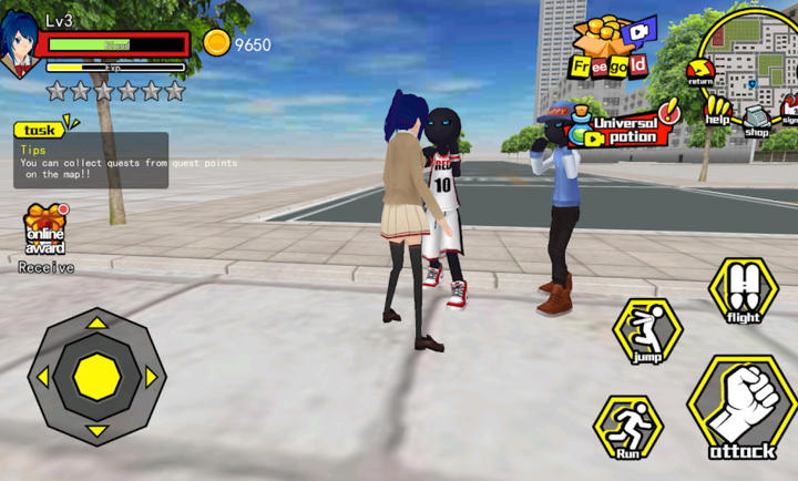 香港高中校园模拟器最新版下载 v1.0.1 安卓版