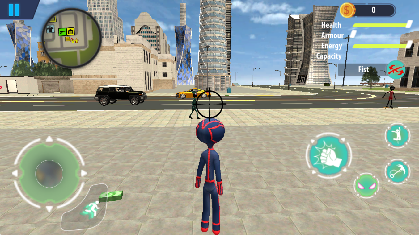 现代火柴人蜘蛛侠游戏下载 v1.0 安卓版