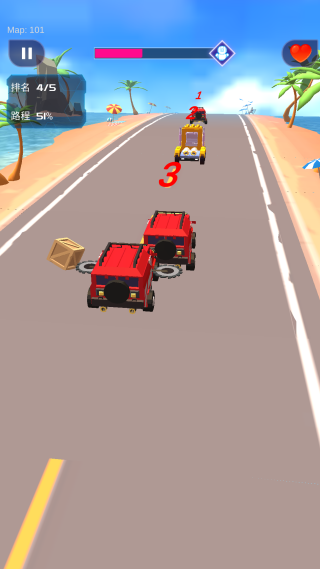 粉碎汽车机器人赛车