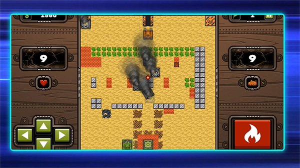 坦克堡垒战游戏