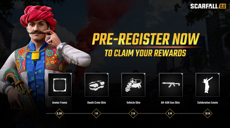 scarfall2.0印度吃鸡手游 v0.1.38 最新版