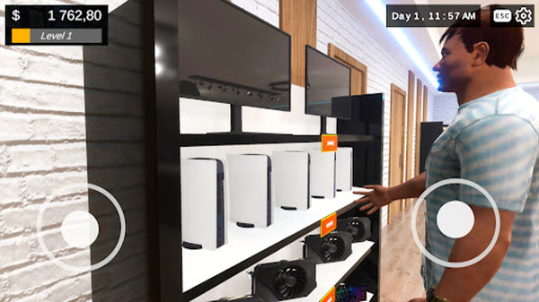 电脑游戏机商店模拟器游戏(GamingShopSimulator) v0.8.1 最新版