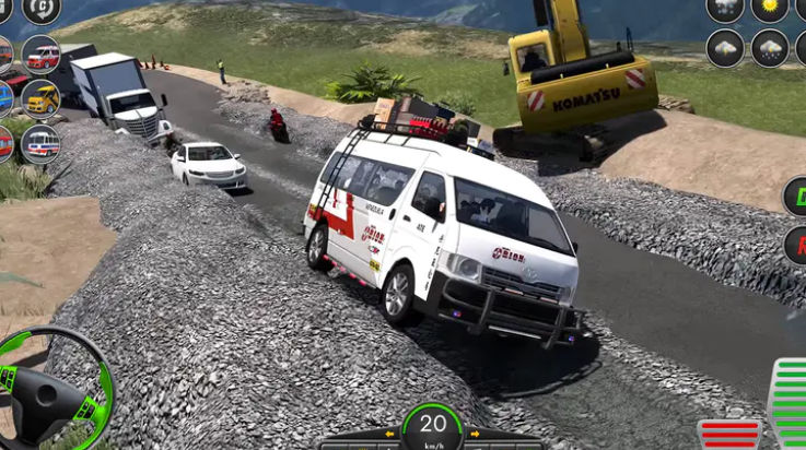 越野面包车游戏(越野面包车模拟器) v0.7 最新版