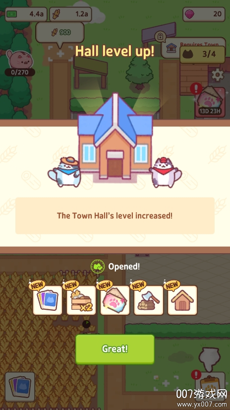 猫镇山谷游戏免广告版下载 v1.0.11 最新版