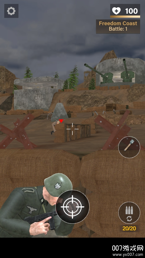 自由前线手游大量货币版下载 v1.1.1 免费版