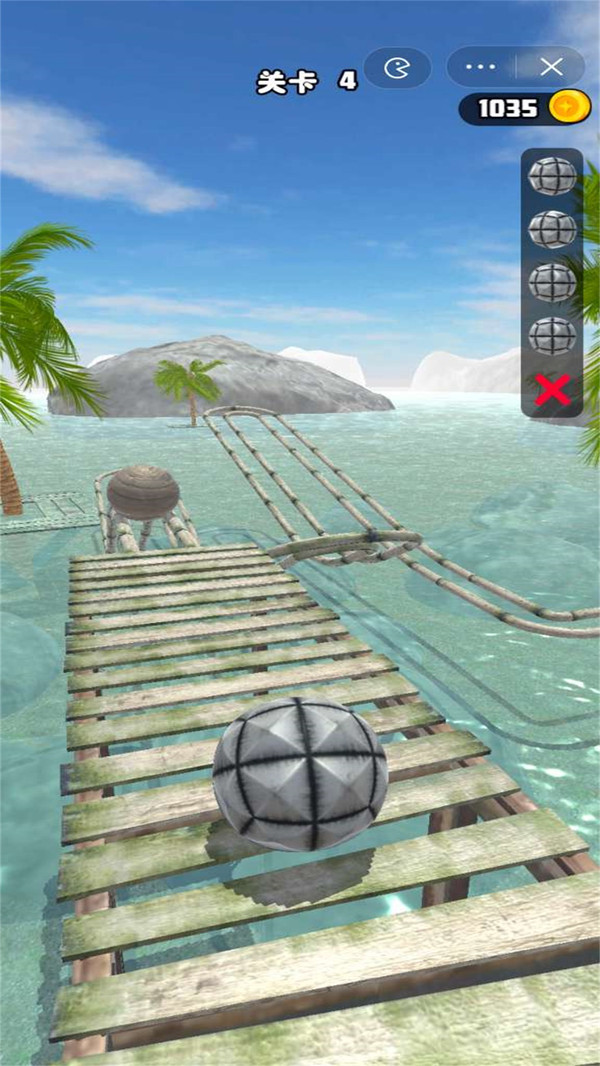 水上滚个球游戏下载 v1.0.0 安卓版