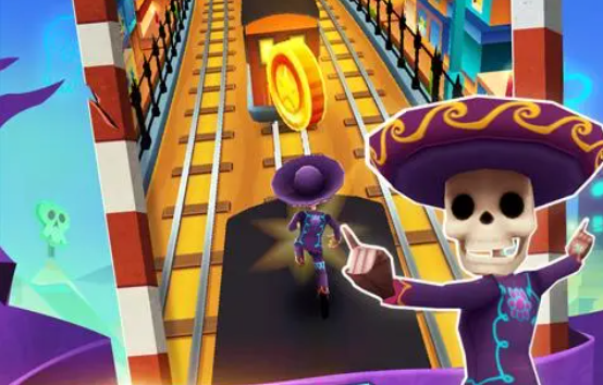 地铁跑酷墨西哥万圣节内置菜单(Subway Surf)
