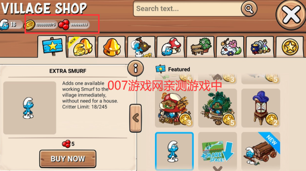 蓝精灵村庄内置功能菜单最新版下载安装([Installer] Smurfs Village)