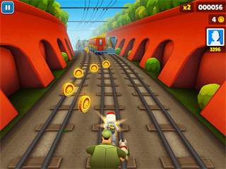 地铁跑酷黄瓜条金币版本下载(Subway Surf)