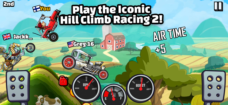 登山赛车2原版官方下载2023最新版(Hill Climb Racing 2)