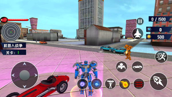 变形机器人战士游戏下载