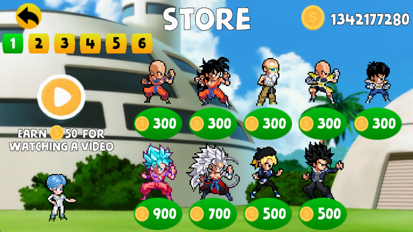 龙珠力量胜利者无限金币版(Power Warriors) v19.7 安卓版