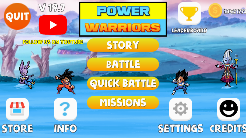 龙珠力量胜利者无限金币版(Power Warriors) v19.7 安卓版